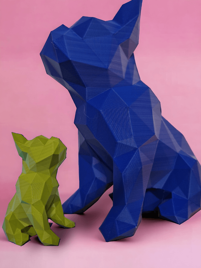 Bulldog Low-Poly